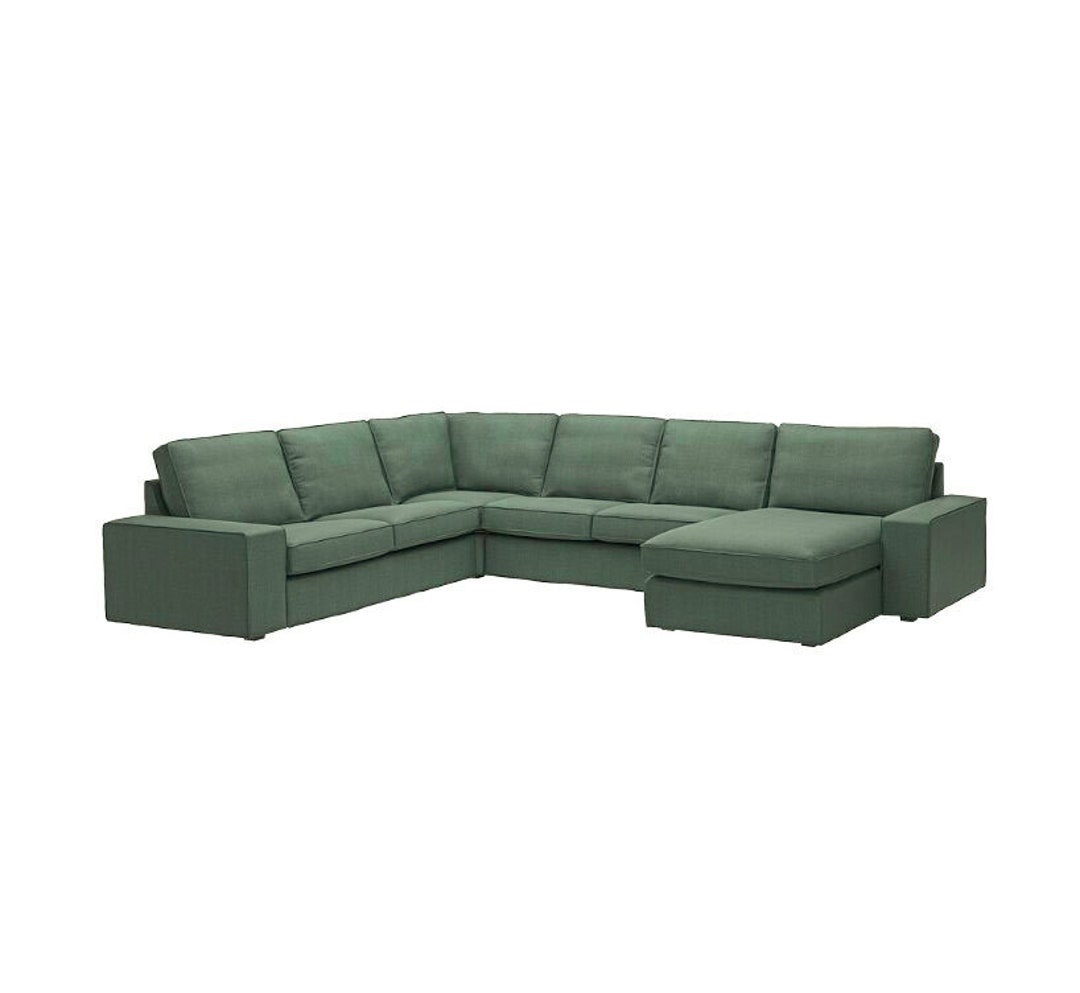 Kivik 22 Corner Sofa With Chaise Lounge Covers , Custom Made Covers to