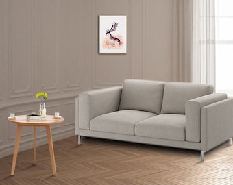 IKEA Nockeby Loveseat Risane White 2-Seat 80"Sofa Cover NEW Linen Slipcover NIP IKEA Nockeby Loveseat Risane White 2-Seat 80"Sofa Cover NEW Linen Slipcover NIP