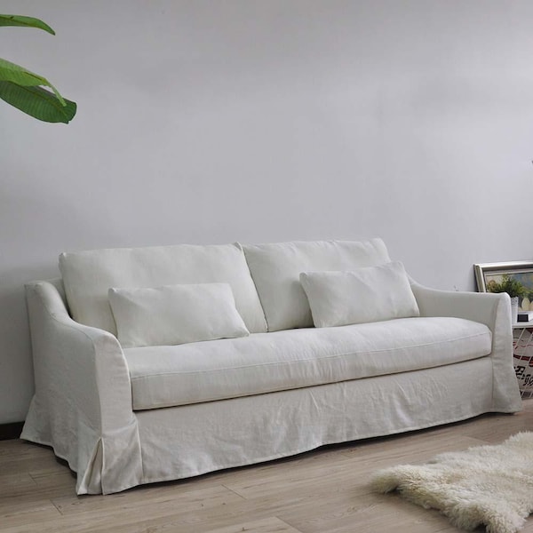 Funda para sofá de 3 plazas FÄRLÖV (218 cm de ancho total), funda para sofá FÄRLÖV, funda de repuesto FÄRLÖV, sillón Farlov, otomana Farlov, funda para sofá Ikea,