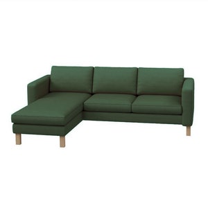 LANDSKRONA 3-Seat Sofa with Chaise Longue Cover, Custom Made Cover for LANDSKRONA 3-Seat Sofa with Chaise Lounge, LANDSKRONA Couch Slipcover