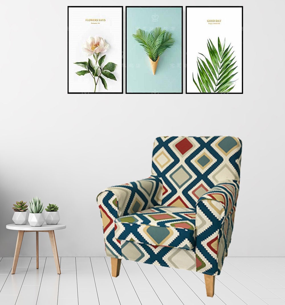 Jennylund Cover Ikea Ektorp Jennylund Armchair Cover Jennylund Slipcover Jennylund Ikea Armchair Cover Custom Made Floral Pattern Etsy