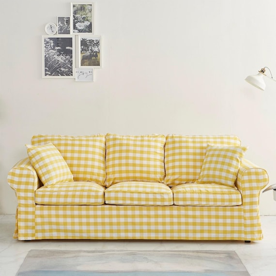 Custom Made Replacement Cover / Slipcover for Ikea Ektorp 3 Seat