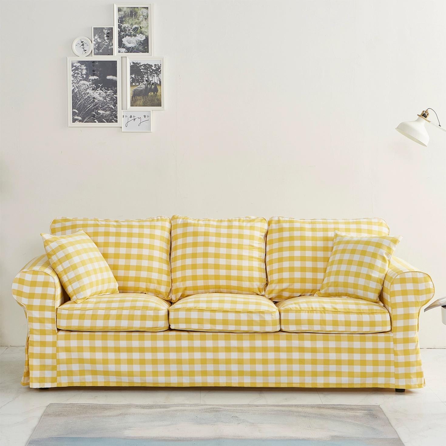 Custom Made Replacement Cover / Slipcover for Ikea Ektorp 3 Seat