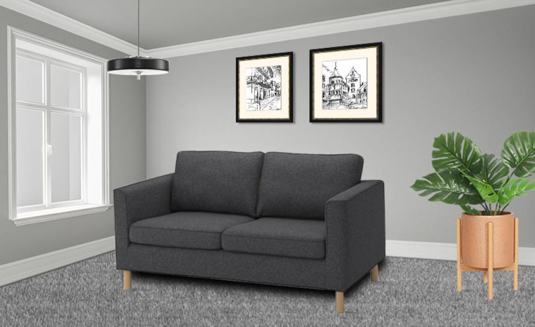 PARUP 2 Seat Sofa Cover, Ikea PARUP, Parup Cover,parup 2 Seater Sofa Cover, Ikea PARUP