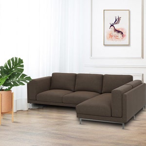 Nockeby Bezug Ikea Nockeby 3-Sitzer mit Chaise Sofa Bezug, Ikea Nockeby Ersatz Bezug, Nockeby Sofa Bezug, Maßanfertigung
