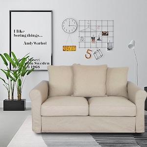 IKEA Gronlid 2 Seat Sofa Slipcover , IKEA Slipcover, Gronlid 2 Seat Sofa Cover , Custom Made Cover