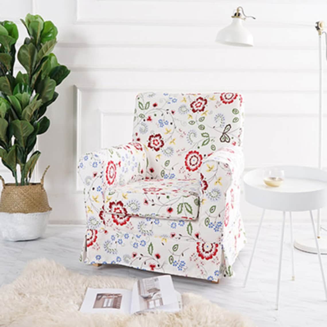 Ektorp Jennylund Cover Ikea Ektorp Jennylund Armchair Cover Etsy