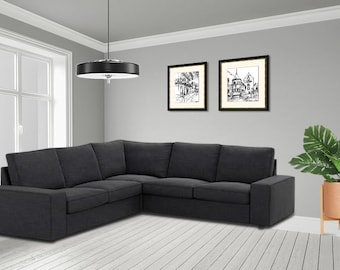 Copridivano Angolare Copridivano Per Kivik Ikea Copertura Kivik