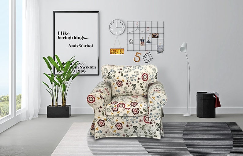 Custom Made UPPLAND Replacement Armchair Cover Ikea Etsy