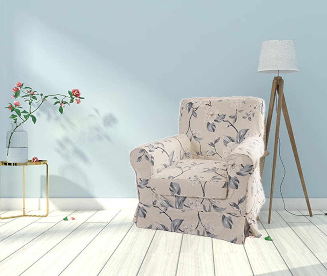 Ektorp Jennylund Cover Ikea Ektorp Jennylund Armchair Cover Etsy Canada