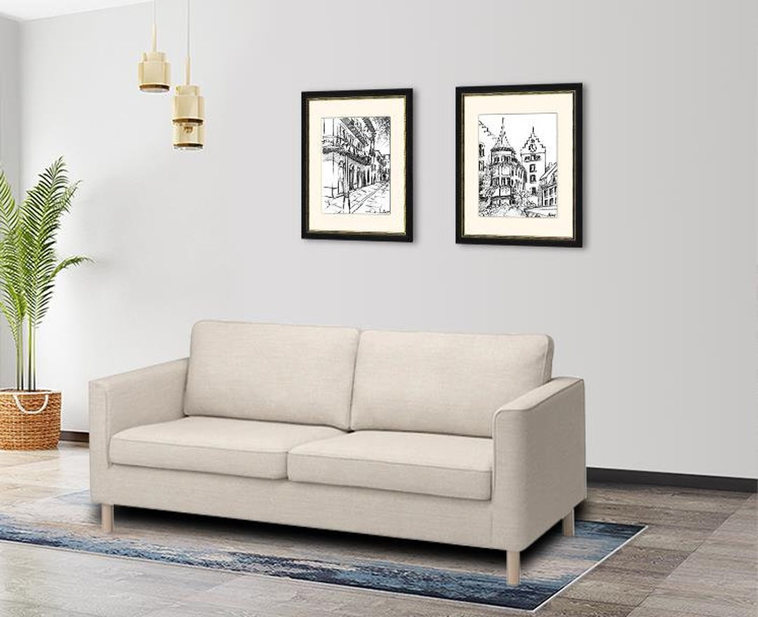 PARUP 3 Seat Sofa Cover Ikea PARUP Parup Coverparup 3 Etsy