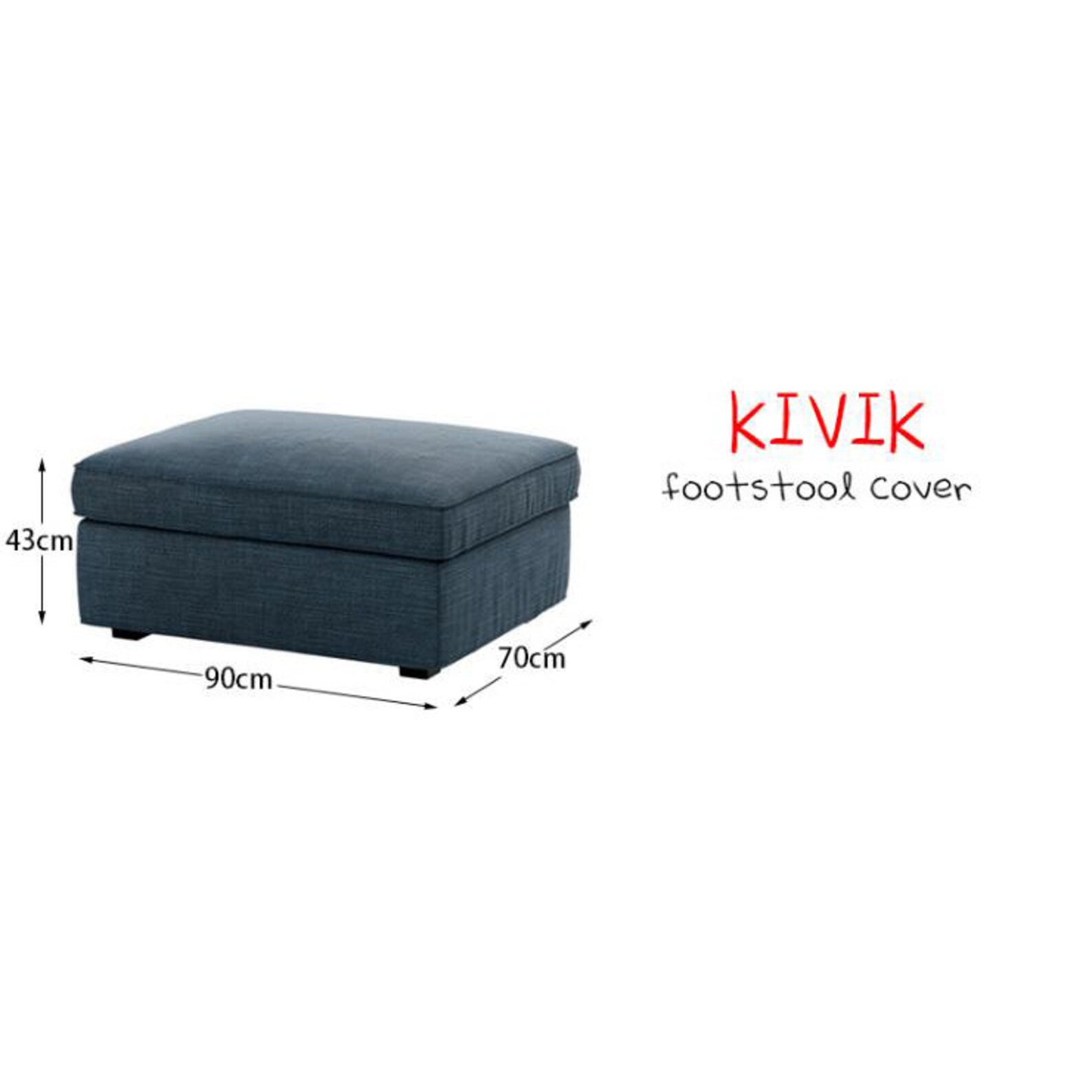 Ikea Kivik 2 Seat Sofa Cover Kivik Cover Kivik Replacement Etsy