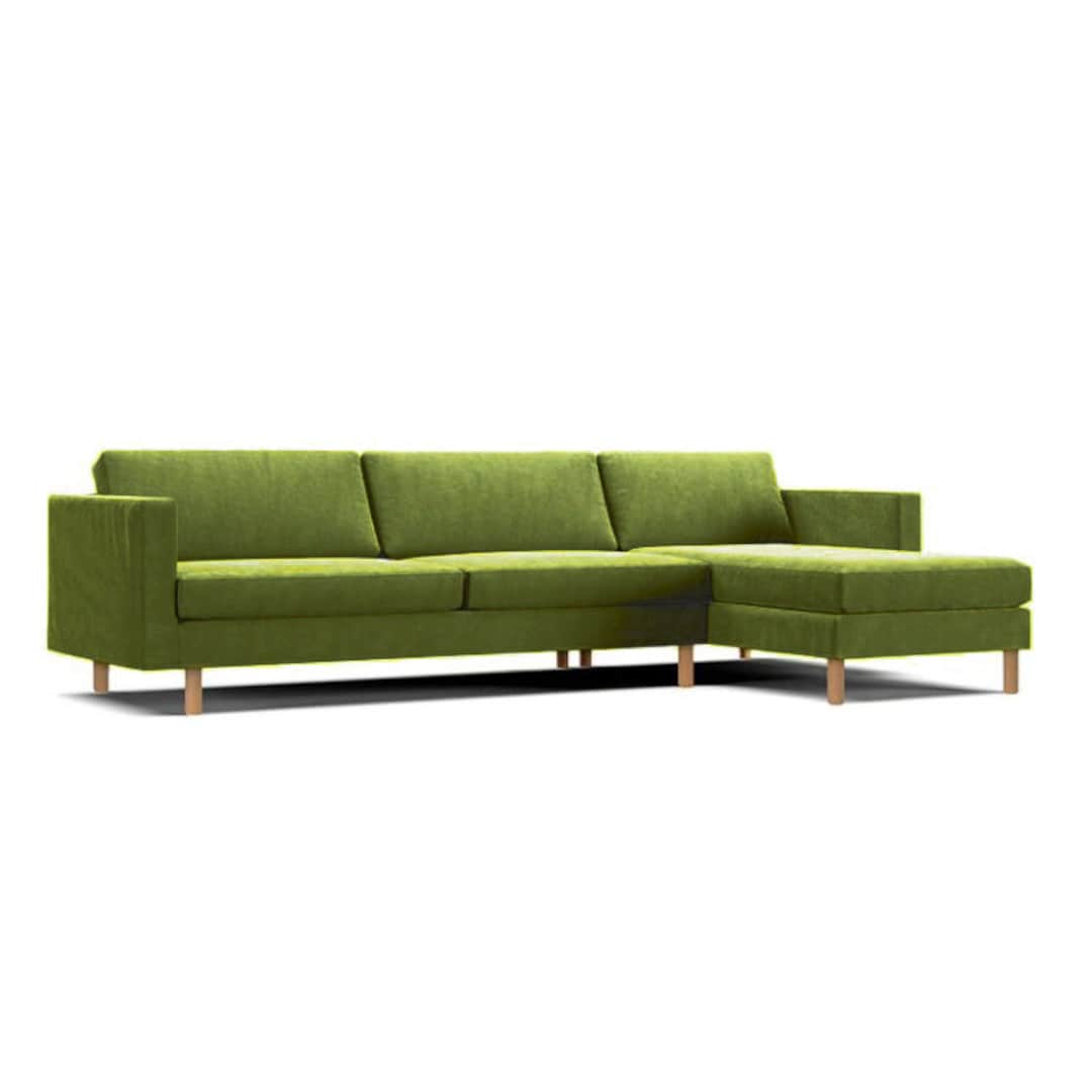 Ikea Landskrona 4seat Sofa With Chaise Longue Cover, Landskrona