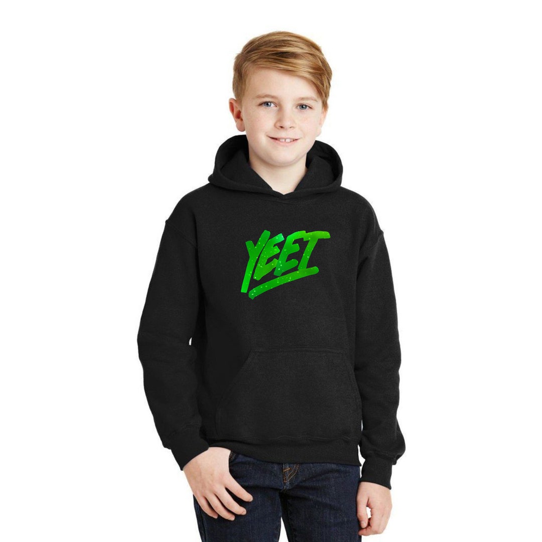 Kids YEET Green GALAXY Hoodie Yeet Galaxy Hoodie Kids green Etsy France
