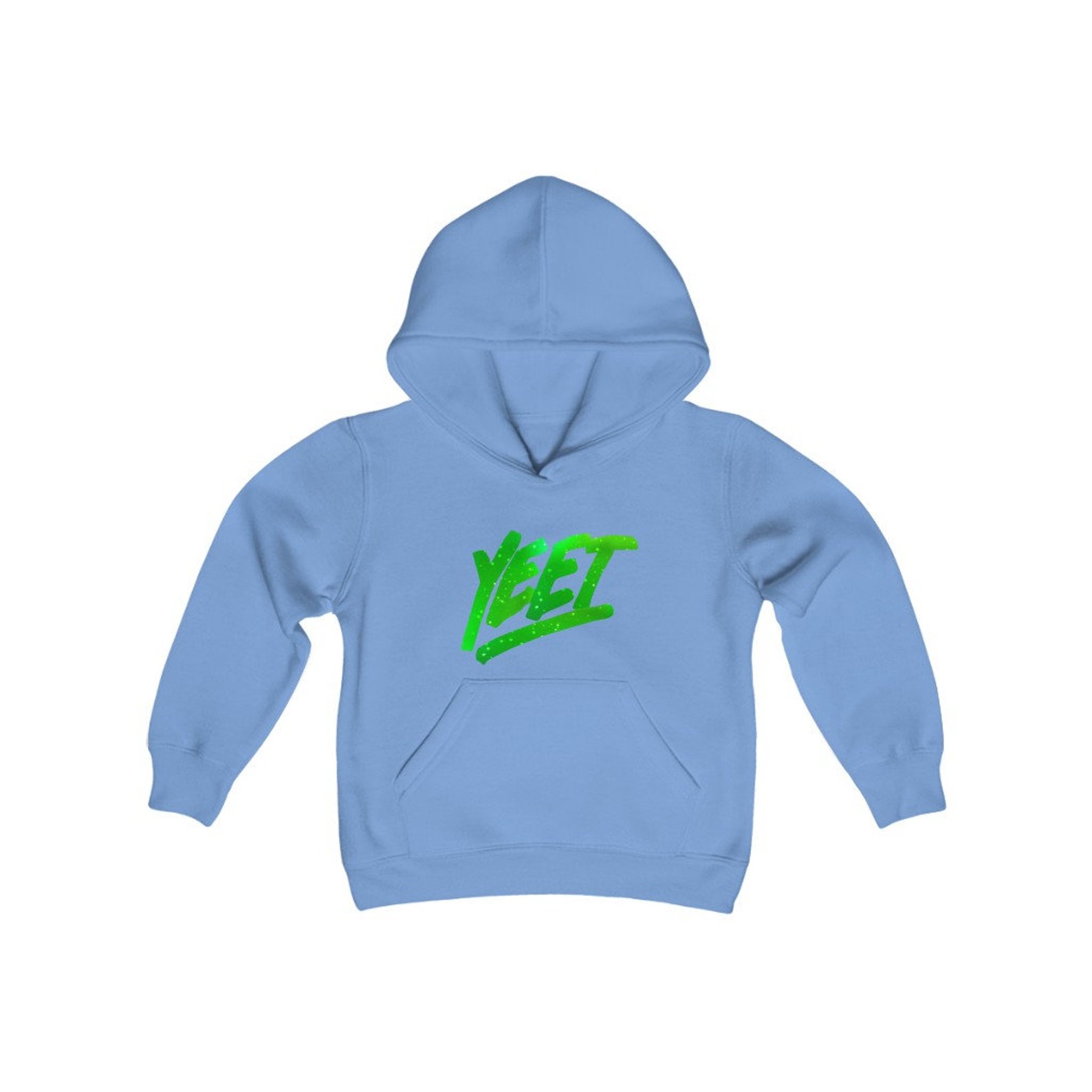 Kids YEET Green GALAXY Hoodie Yeet Galaxy Hoodie Kids green Etsy France