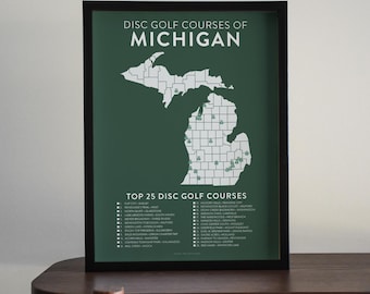 Golf Courses Disc Golf Workout Plan Top 25 Michigan Disc Golf - Main Image