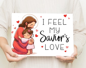 I Feel My Savior&#39;s Love: Primary Singing Time Visuals (PDF)