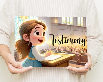 Testimony Primary Singing Time | The Church of Jesus Christ of Latter-day Saints | LDS | Flip Charts | Pictographs
