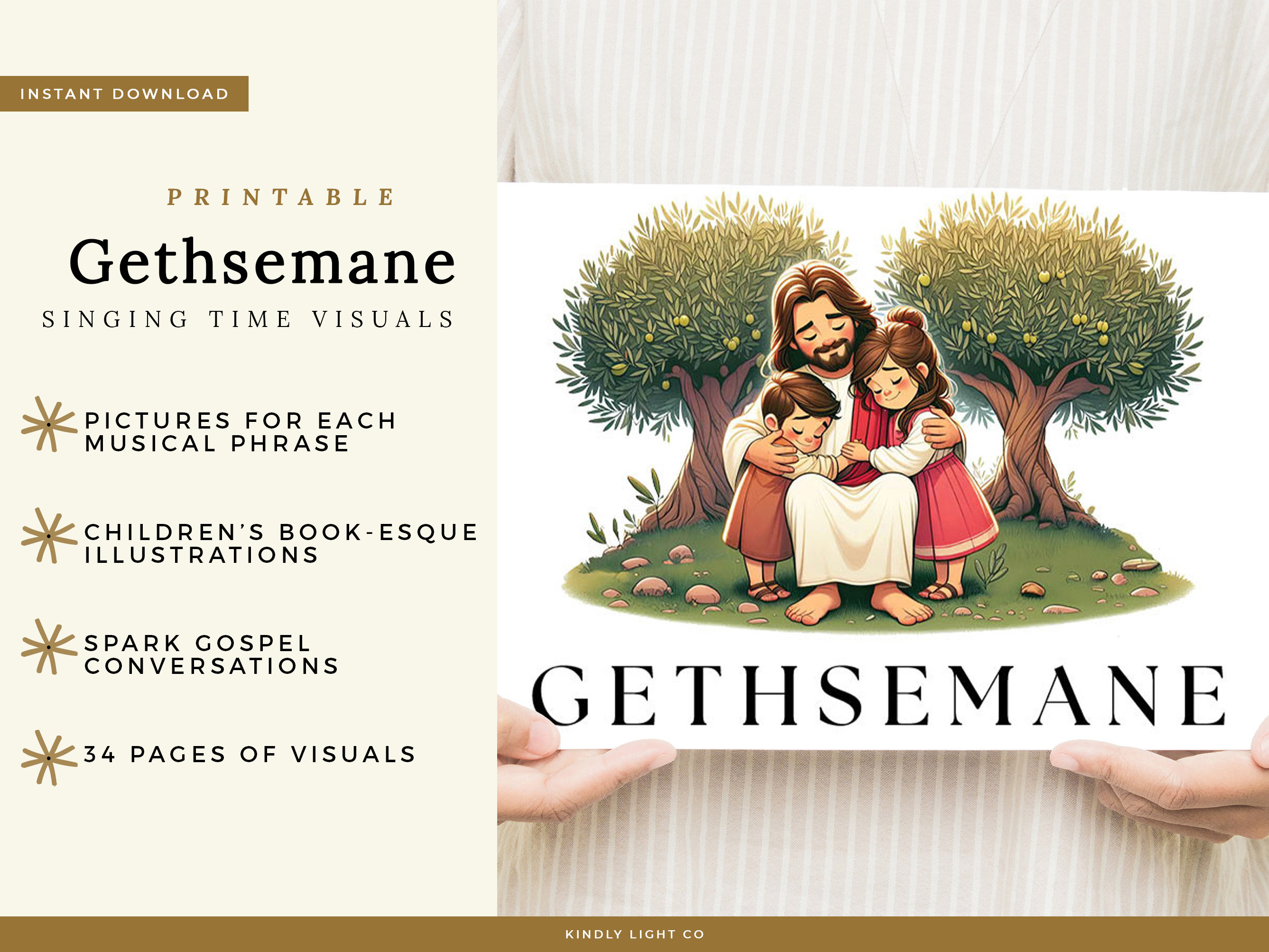 Gethsemane by Melanie Hoffman Primary Singing Time the Church of