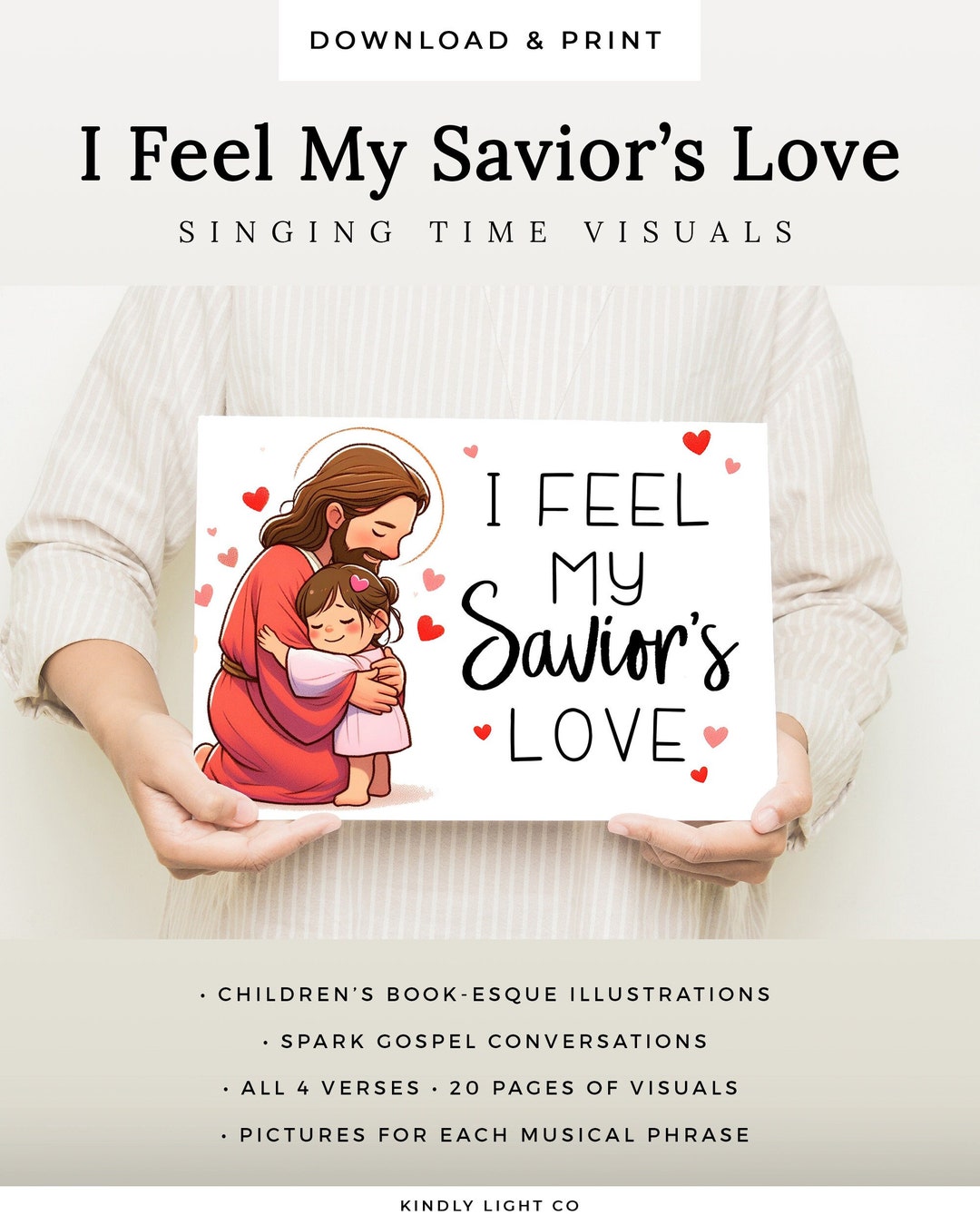 I Feel My Savior's Love Primary Singing Time | the Church of Jesus ...