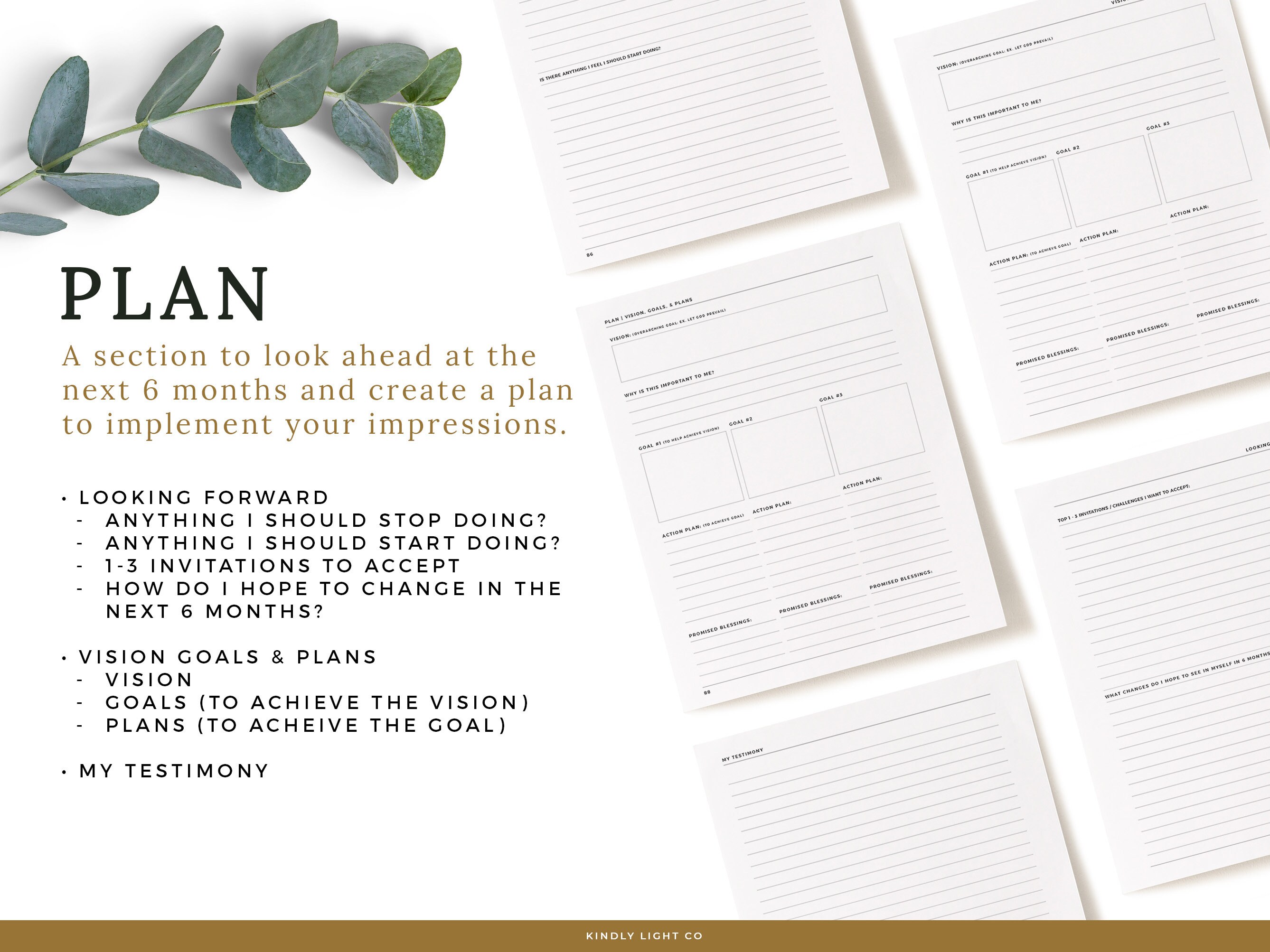 October 2024 Printable General Conference Workbook Instant Download Printable Notebook the