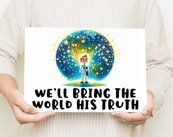We’ll Bring the World His Truth Primary Singing Time | The Church of Jesus Christ of Latter-day Saints | LDS | Flip Charts | Pictographs