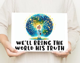 We’ll Bring the World His Truth Primary Singing Time | The Church of Jesus Christ of Latter-day Saints | LDS | Flip Charts | Pictographs