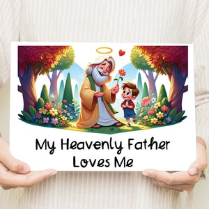 My Heavenly Father Loves Me Primary Singing Time | The Church of Jesus Christ of Latter-day Saints | LDS | Flip Charts | Pictographs