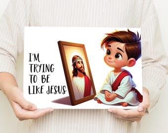 I'm Trying to be Like Jesus: LDS Primary Singing Time Visuals (PDF Download)