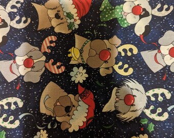 Holiday Dog Print Bandana