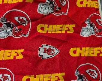 Kansas City Chiefs on Red Printed Bandana