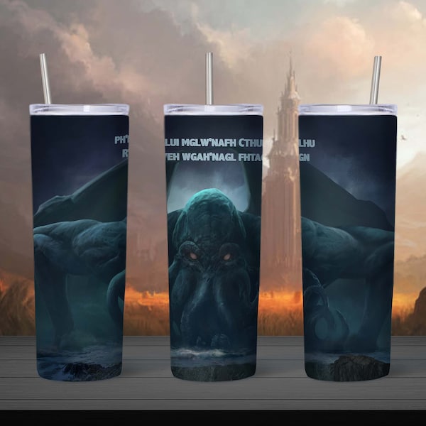 Cthulhu Tumbler Wrap