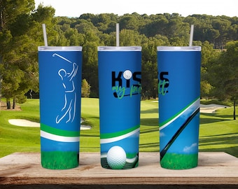 Kiss My Putt Tumbler Wrap