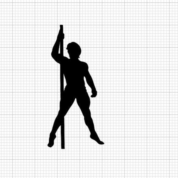 Male pole dancer, mask design, svg, pdf, cricut, jpg, decal, tshirt, cool