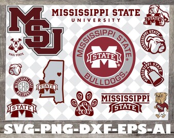 Ms State Png Etsy