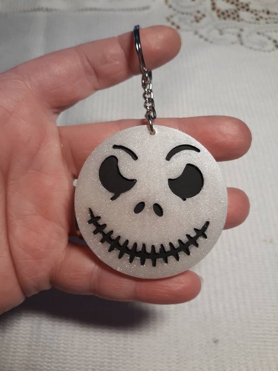 Jack Skellington resin keychain Etsy