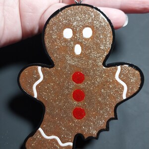 gingerbread man christmas ornament