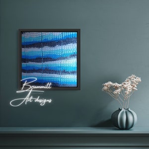 Acrylic Wall Art-Glitter Combs (Small)