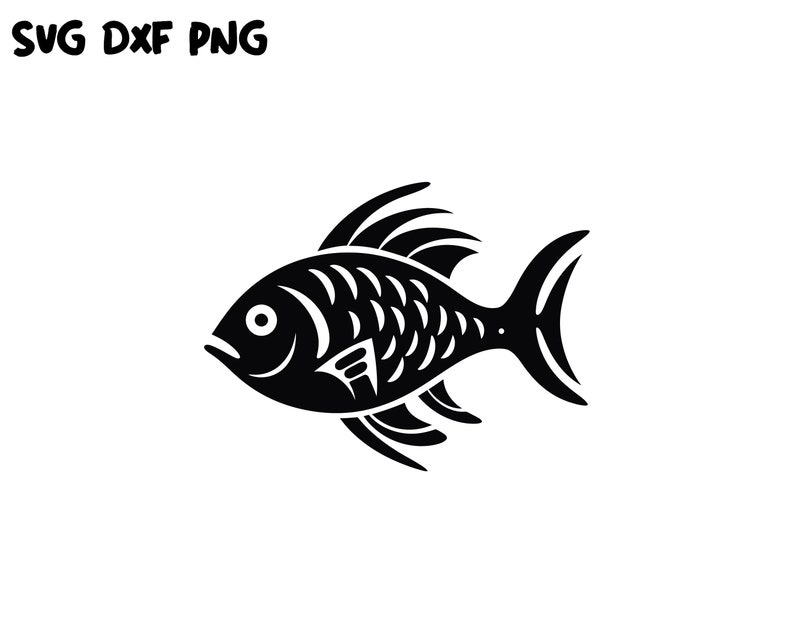 Fish Cut Files, Clipart, Fish Vector Fish Svg Bundle, Fishing Svg, Fish ...