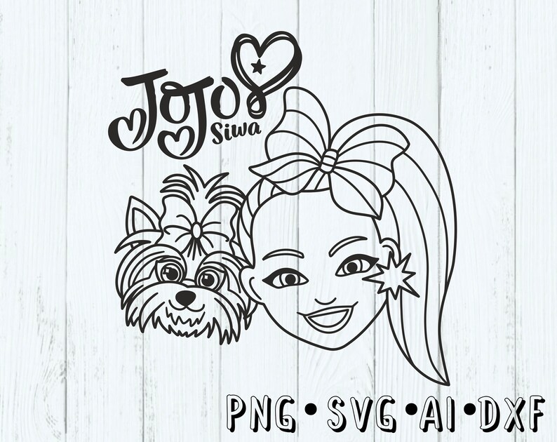 Digital file Jojo Siwa Svg Jojo Siwa Clipart Jojo Siwa Png 1 | Etsy