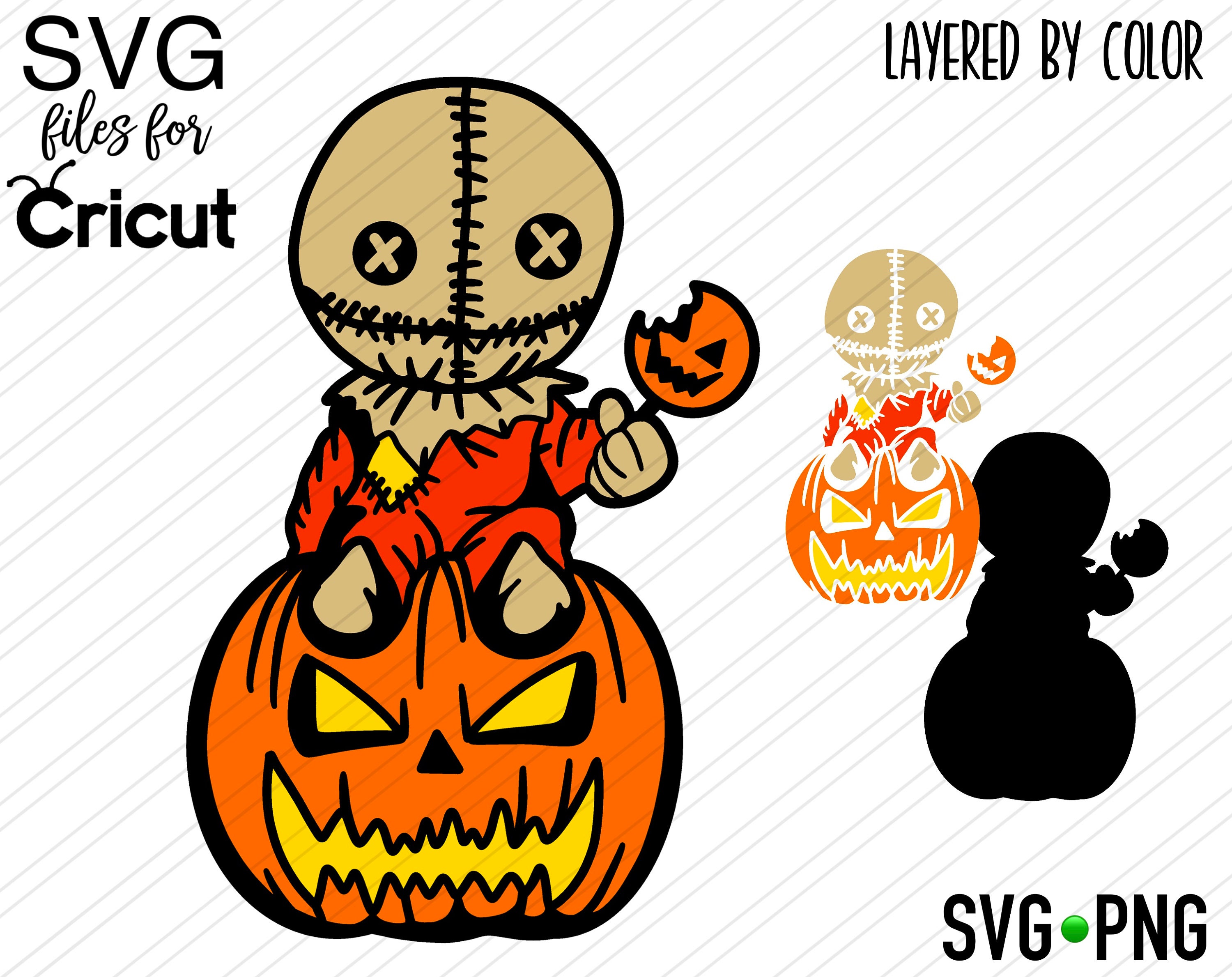 Papercraft svg files for cricut Cut Files Trick R Treat Sam Halloween ...