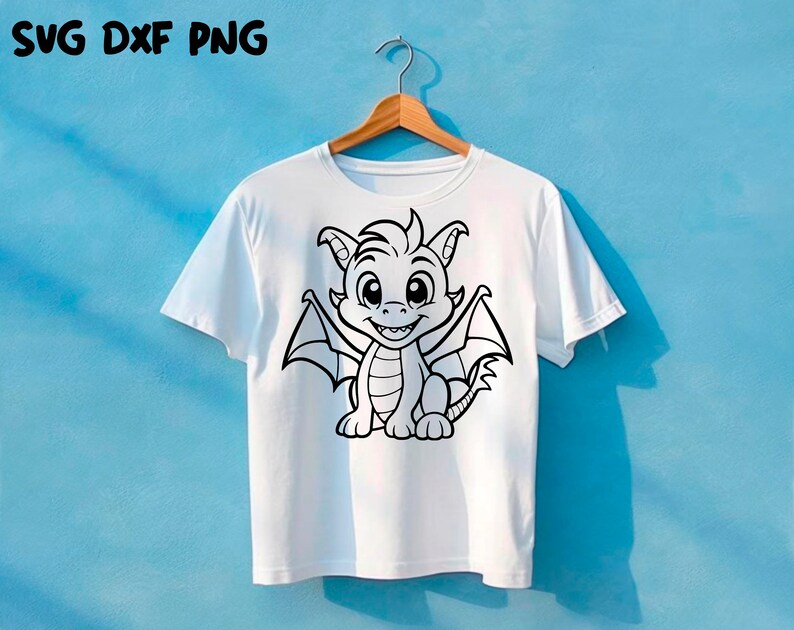 Cute Dragon Bundle SVG Kids Dragon Cute Mythical Animal SVG Cricut ...