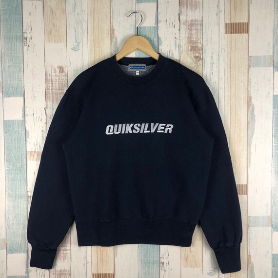 Vintage Quicksilver Embroidery Logo Sweatshirt