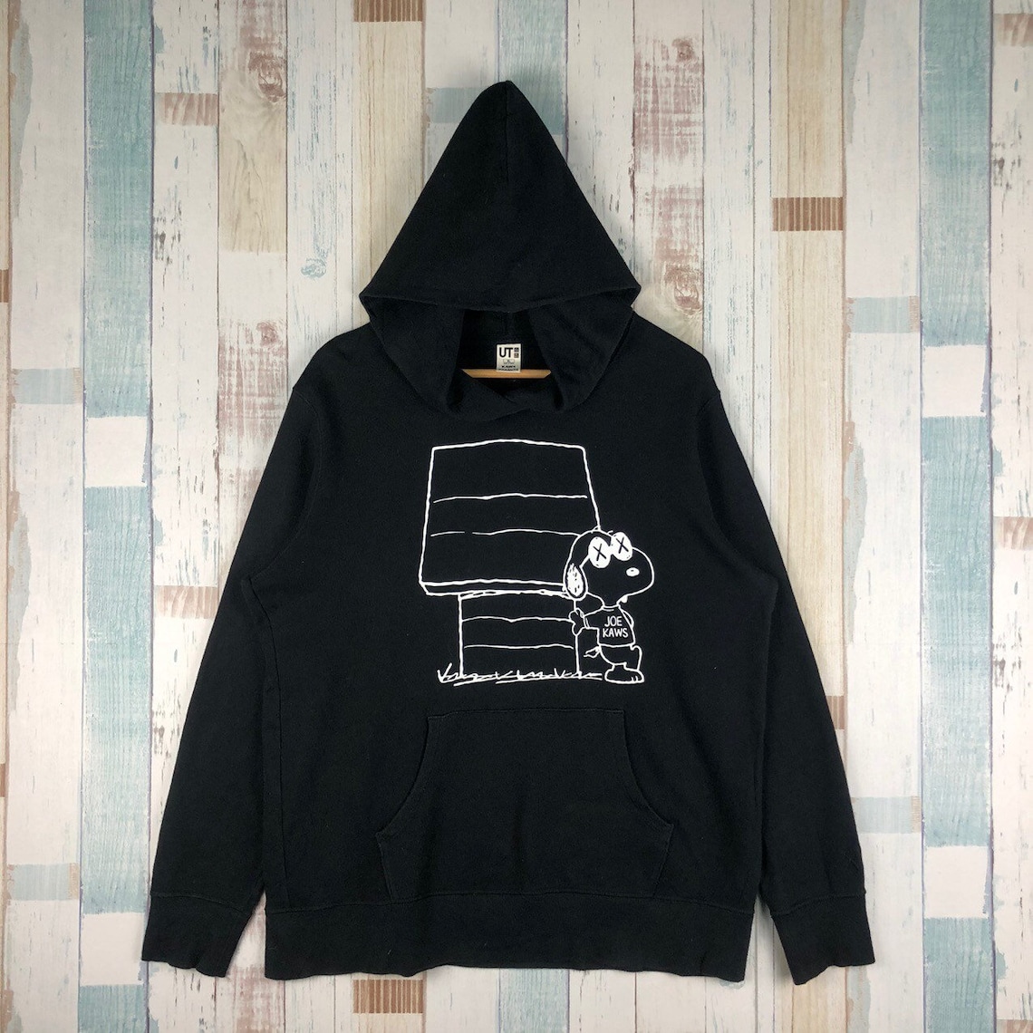 Vintage Kaws X Peanuts Hoodie Etsy