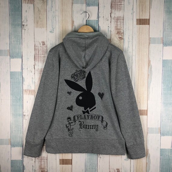 Vintage Playboy Bunny Zip Up Hoodie