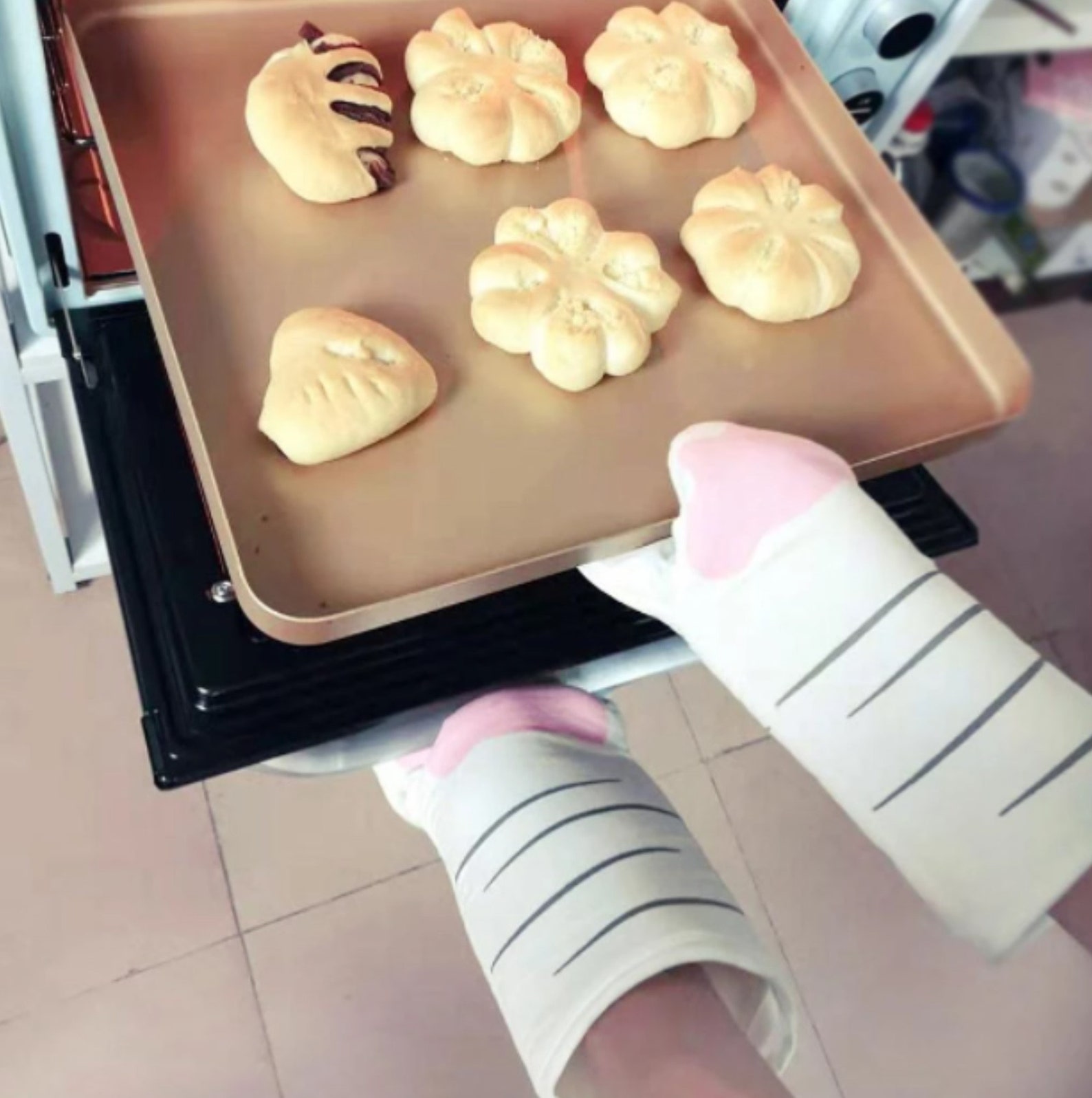 Cooking Gloves Pot Holder Heat Resistant Kitchen BBQ Cooking Etsy