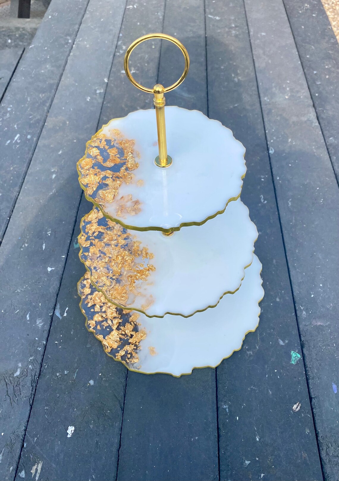 Resin Cake Stand Customisable / Cupcake Stand / Cake Holder / Etsy