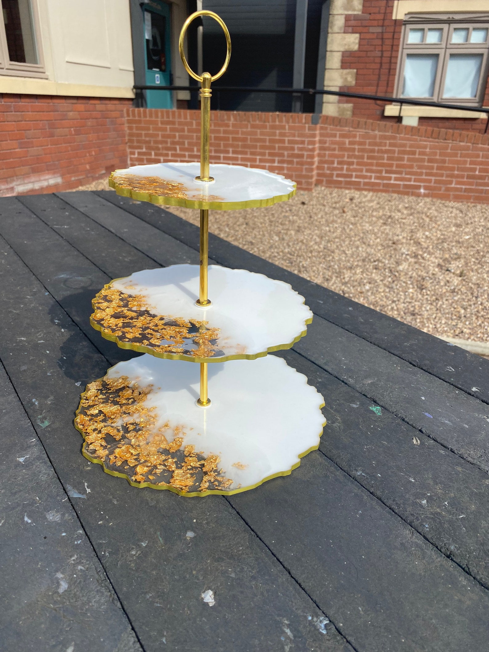 Resin Cake Stand Customisable / Cupcake Stand / Cake Holder / Etsy