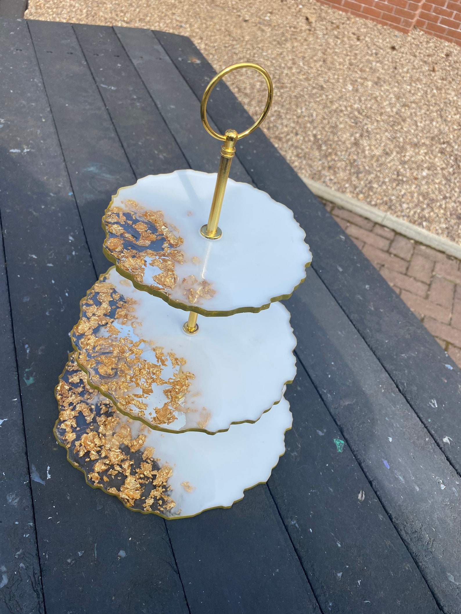 Resin Cake Stand Customisable / Cupcake Stand / Cake Holder / Etsy