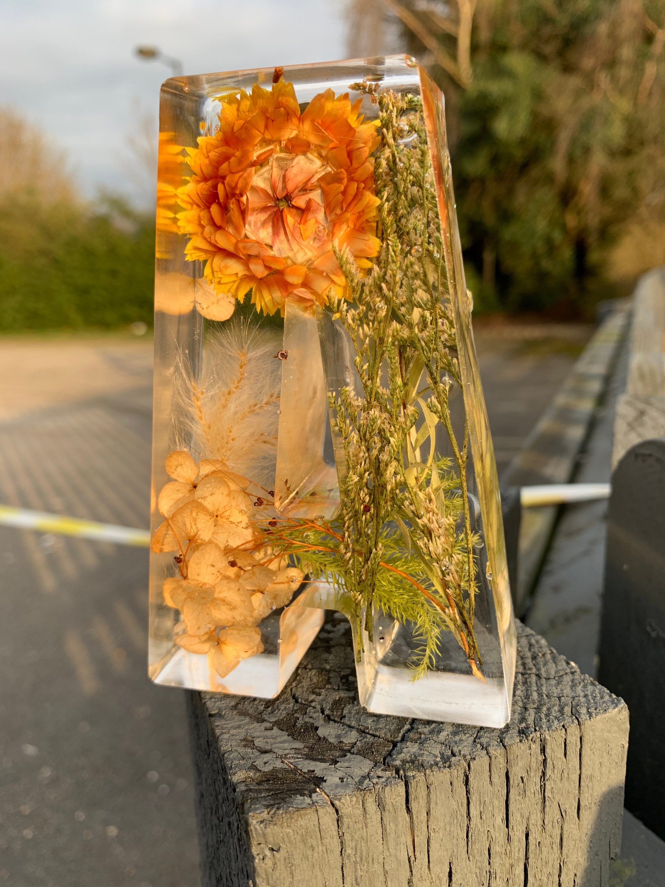 Flower Preservation Resin / Wedding Decorations / Memorial Etsy